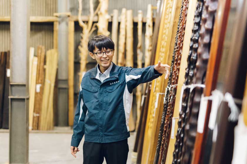 お客様対応の様子